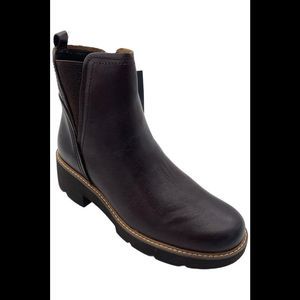 Naturalizer Women's Darry Bootie Water Repellent Ankle Boot Dark Brown - Medium
